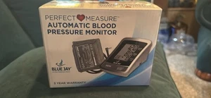 Blue Jay vollautomatisches Blutdruckmessgerät (mit 4 AA Batterien) - Bild 1 von 4