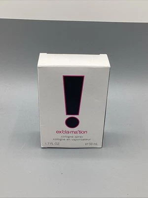 Perfume Coty Exclamation Eau de Cologne para Mujer 50ml-1,7fl.oz-¡NUEVO!!! Foto 1 de 4