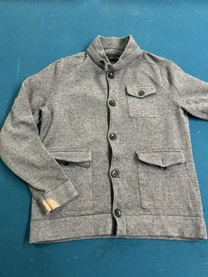 Banana Republic Coat Men’s Medium Grey Stylish - stain - Look & Read Brawl-0001 - Image 1 of 4