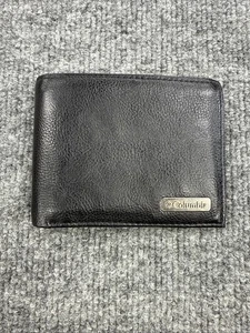 Columbia Black Leather Bi-Fold Wallet Men’s RFID Blocking Bilfold - Picture 1 of 15