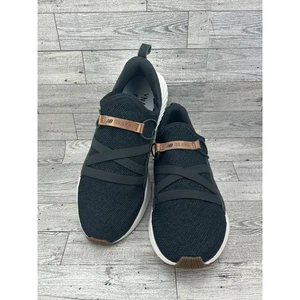 Zapatillas deportivas New Balance Beaya de punto sin cordones para mujer talla 9,5 negras para caminar - Imagen 1 de 15