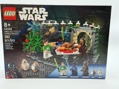 40658 LEGO Star Wars Millennium Falcon Holiday Diorama NEW SEALED - Image 1 of 4