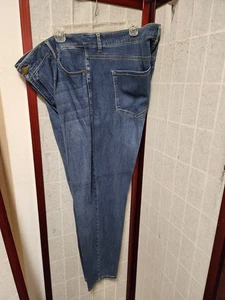 Lane Bryant Women's Blue Jeans Skinny Stretch Pockets Belt Loops Sz 22 - Picture 1 of 15