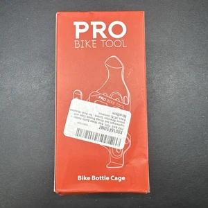 PRO Bike Aluminium leichter Werkzeug Flaschenhalter schwarz 6 Zoll lang. - Bild 1 von 5