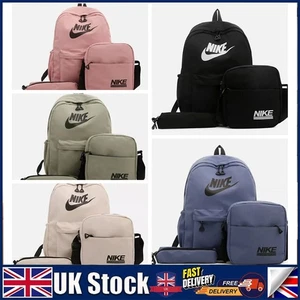 NEW 3PCS Nike Backpack bag Lunch bag Pencil case School trip backpack gift - Picture 1 of 14