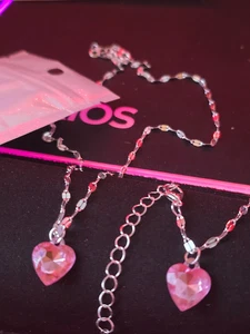 Kette mit Herz und Armband mit Herz - Bild 1 von 1