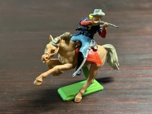 Britains Deetail US 7th Cavalry Trooper Mounted - Wild West - 1970s - Bild 1 von 2