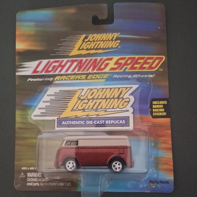 Johnny Lightning Lightning Speed Volkswagen Van Racers Edge Racers Wheels Diecas - Image 1 of 2