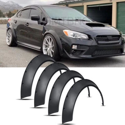 Kit de arcos de rueda 4,5" para guardabarros con llamaradas para Subaru WRX STI 2015-2021 Foto 1 de 4