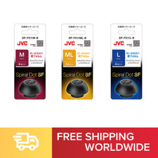 JVC EP-FX11 Spiral Dot SF Replacement Earpiece - M, ML or L Size | Silicon