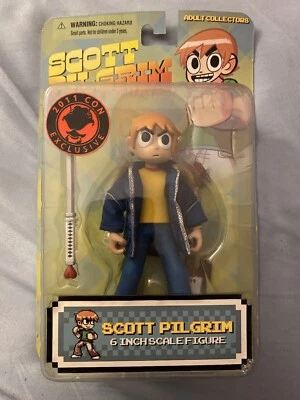 Scott Pilgrim SDCC RARO 2011 ¡Exclusivo!  Figura de acción de vinilo 6" MEZCO Foto 1 de 2