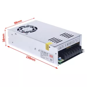 Transformador de fuente de alimentación interruptor controlador LED de 220 V a CC 12V/24V/48V-S-250 250W - Imagen 1 de 6