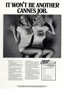 1978 Miami Fest: Won't Be Another Cannes Job Vintage Print Ad - Picture 1 of 1