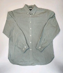 Vtg Gap Long Sleeve Button Down Shirt 80's Two Ply Poplin Men's 100% Cotton MED - Picture 1 of 11