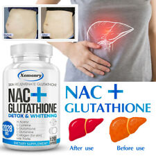 NAC+ Glutathione - Skin Whitening, Anti-aging, Dark Spot Remover, Liver Detox