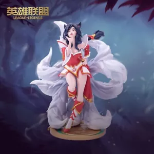 Figura de zorro de nueve colas de 10" LOL personaje de League of Legends regalo - Imagen 1 de 9