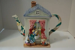 Fitz and Floyd - Mother Goose Teapot - New - Never Used - 1994 - JG - Picture 1 of 12