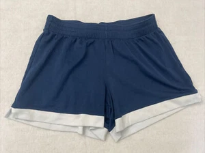 C9 Champion Girl's Blue White Running Athletic Shorts Size  M  Snag Discount - Picture 1 of 6