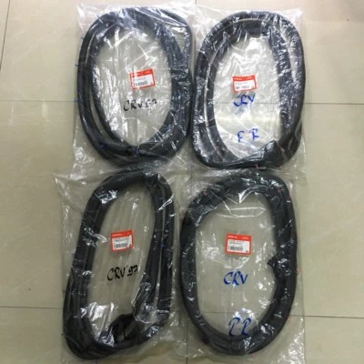 FOR HONDA CRV CR-V DOOR SEAL RUBBER WEATHERSTRIP 96 97 98 99 00 01 4X 4DOOR - Image 1 of 4