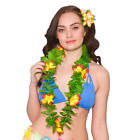 Hawaiian Lei Neck Garland Beach Flowers Hawaii Party Prop Fancy Dress Adults Kid