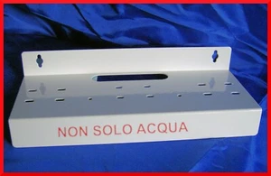 SUPPORTO STAFFA METALLO PER FILTRO ACQUA CONTENITORE OSMOSI INVERSA DEPURATORE - Picture 1 of 1