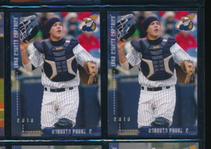 Lot (2) 2010 Grandstand #12 Roberto Perez Lake County Captains (FS28) SWSW6