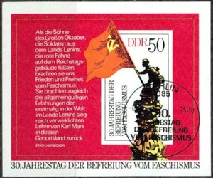 GERMANY (DDR) -1975–AGAINST FASCISM -VF° - Picture 1 of 1