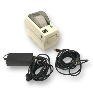 Zebra LP 2824 Direct Thermal Barcode Label Printer Working w/ AC Adapter USB 2.0 - Picture 1 of 12