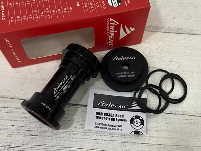 Tripeak BB Ceramic Bearing Kit BB30A To SRAM DUB (Road) #BB30A29R-SRCBTF12 - Image 1 of 4