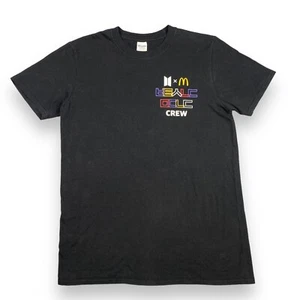 BTS & McDonalds Collaboration Staff Crew Member T-Shirt Size S-M - Picture 1 of 3
