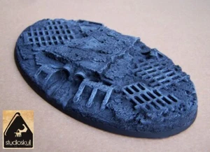 170X105mm XXL OVAL IMPERIAL KNIGHT TITAN RESIN BASE QUARRY - Picture 1 of 6