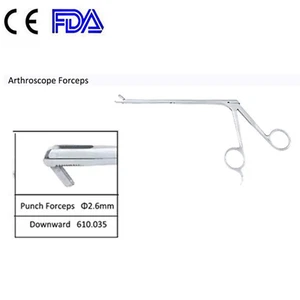 Autoklavierbare ø2,6 mm Arthroskopische Stanzzange nach unten Orthopädie Instrumente - Bild 1 von 2