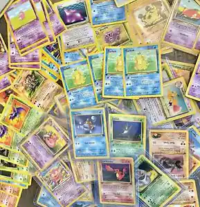 (x10) WOTC Old Pokemon Cards Vintage Pack Set w/ 1st Edition Card 1999 2000 2001 - Picture 1 of 10