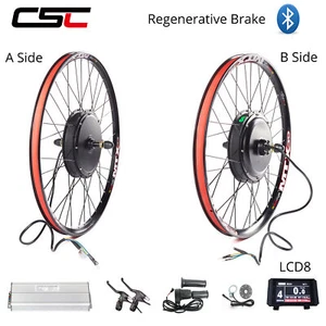 Kit de ruedas de conversión de bicicleta de montaña eléctrica Sun Ringle PAS 1500W 48V - Imagen 1 de 10
