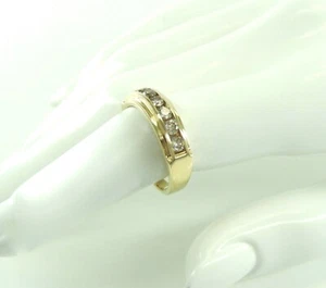 Anillo de mujer vintage 585 oro 14 quilates con diamantes aprox. 0,70 quilates (63 (20,0 mm Ø)* - Imagen 1 de 5