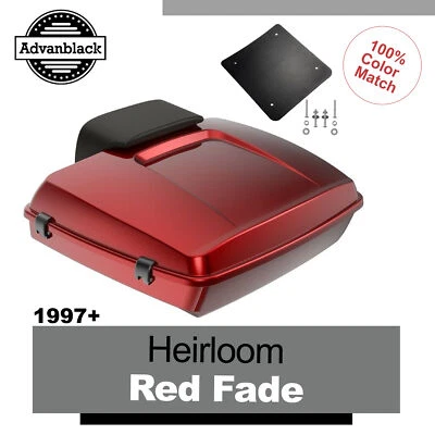 Heirloom Red Fade Razor Tour Pak Pack For Harley Street Road King Glide 1997+ - Image 1 of 4