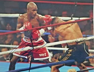 Schreckliches Terry Norris handsigniertes Autogrammfoto, Boxlegende 8 x 10 - Bild 1 von 3