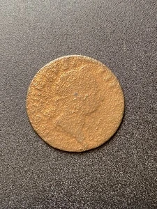 George III Hibernia Half Penny Evasion Coin 1779? Nice rare old coin! - Bild 1 von 2