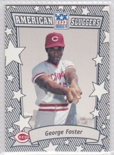 2002 Topps American Pie Spirit of America #AS-GF George Foster Cincinatti Reds