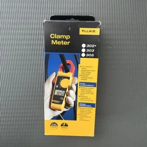 Fluke 302 + Digital Pinza amperimétrica Tester Handheld AC / DC Volt Amp Mult... - Imagen 1 de 5