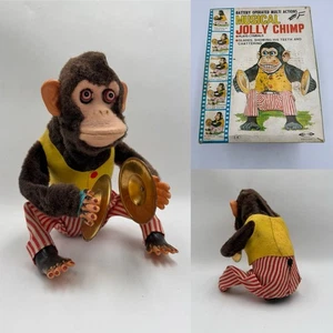 Vintage Jolly Chimp Collectable W/ Original Box Not Working - Picture 1 of 4