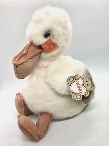 Gund Scoop Pelican Plush Stuffed Animal Toy 1987 Vintage with original tag - Picture 1 of 9