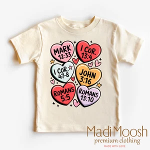 Bible Verse Valentine's Day Shirt - Christian Valentine's Tee - Picture 1 of 9