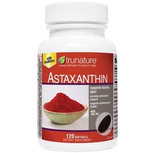 trunature Astaxanthin 12 mg, 120 Softgels - Picture 1 of 1