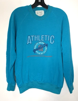 Levi's Crew Neck Sweatshirt Mens Large Blue Vintage 80s - Image 1 of 4