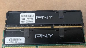 PNY XLR8 16GB (2X8GB) DDR3 1600MHz PC3-12800 1.5V DIMM SDRAM 8GBH2X04F1AA28-15-H - Zdjęcie 1 z 1