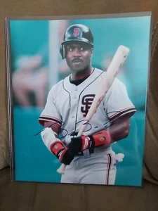 Barry Bonds Authentic Vintage San Francisco Giants Autographed 8x10 Photo - Picture 1 of 3