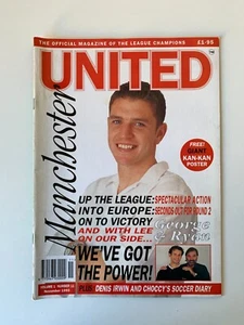 MANCHESTER UNITED OFFICIAL MAGAZINE Vol 1 No 11 November 1993 FOOTBALL FANZINE - Picture 1 of 8