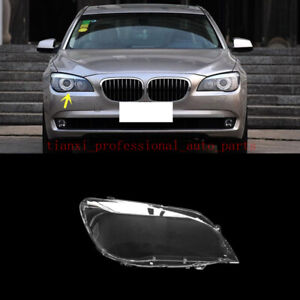 Right Side Headlight Clear Lens Cover+Sealant For BMW 7-Series F01 F02 2009-2015