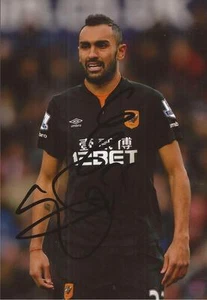 FOTO DE ACCIÓN 6x4 firmada por Ahmed Elmohamady + certificado de autenticidad - Imagen 1 de 1